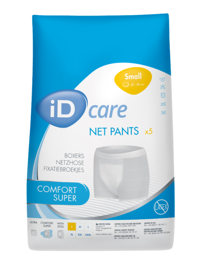 iD Care Net Pants Comfort Super - Small - Pack of 5 