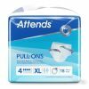 Attends Pull-Ons 4 - Extra Large - Case - 4 Packs of 18 