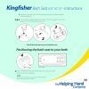 Kingfisher Height Adjustable Bath Seat - 8" (20cm) 
