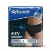 Attends Men Discreet Underwear - Large - Case - 6 Packs of 10 