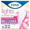 Lights by TENA - Liners (Single Wrapped) - Pack of 22 