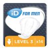 iD For Men Level 3 - Case - 12 Packs of 14 
