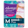 Always Discreet Underwear Plus - Medium - Pack of 9 