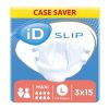 iD Slip Maxi Prime - Large (Cotton Feel) - Case - 3 Packs of 15 