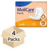 MoliCare Premium Form 4D - Case - 4 Packs of 32 