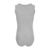 Drylife Cotton Sleeveless Bodysuit - Grey - XX-Large (New Version) 