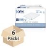 Kylie Disposable Bed Pad With Fixing Strips - 60cm x 60cm - Case - 6 Packs of 25 