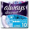 Always Discreet Pads Long - Case - 4 Packs of 10 