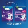 TENA Discreet+ Maxi Night - Case - 8 Packs of 6 