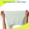 Drylife Premium Large Dry Wipes - Soft - 33cm x 28cm - Pack of 100 