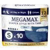 NorthShore MEGAMAX Blue - Small - Pack of 10 