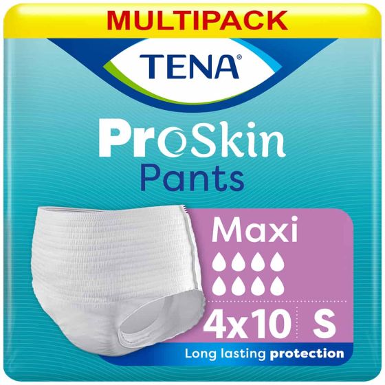 TENA ProSkin Pants Maxi - Small - Case - 4 Packs of 10 