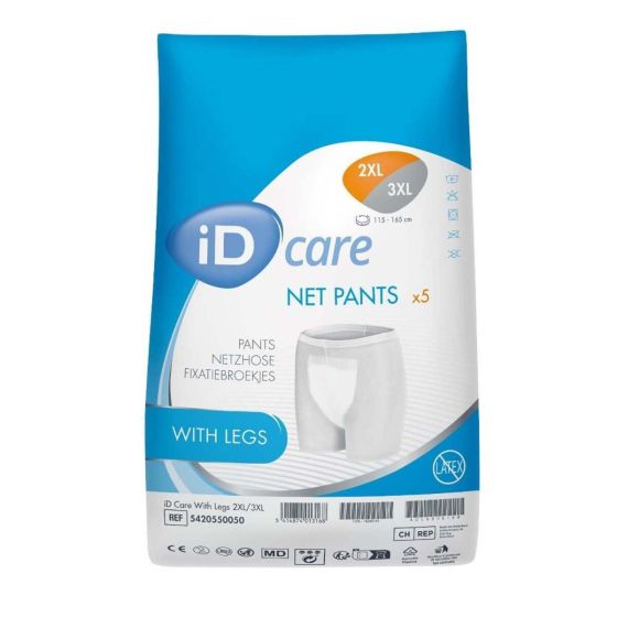 iD Care Net Pants With Legs - XXL/XXXL - Pack of 5 