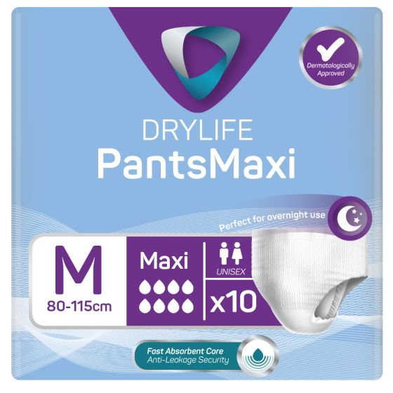 Drylife Pants Maxi - Medium - Pack of 10 