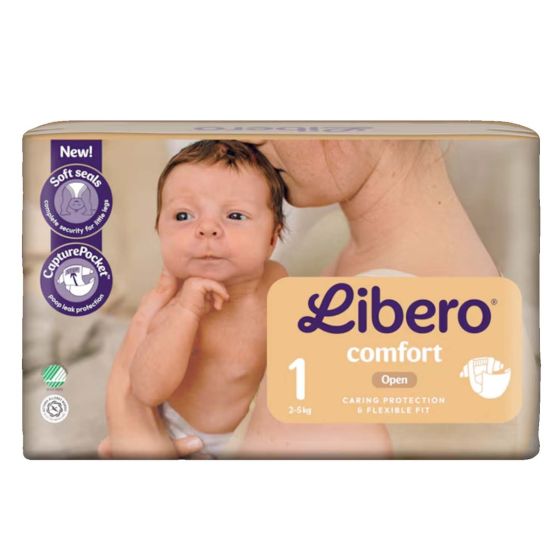Libero Comfort 1 (2-5kg) - Pack of 24 