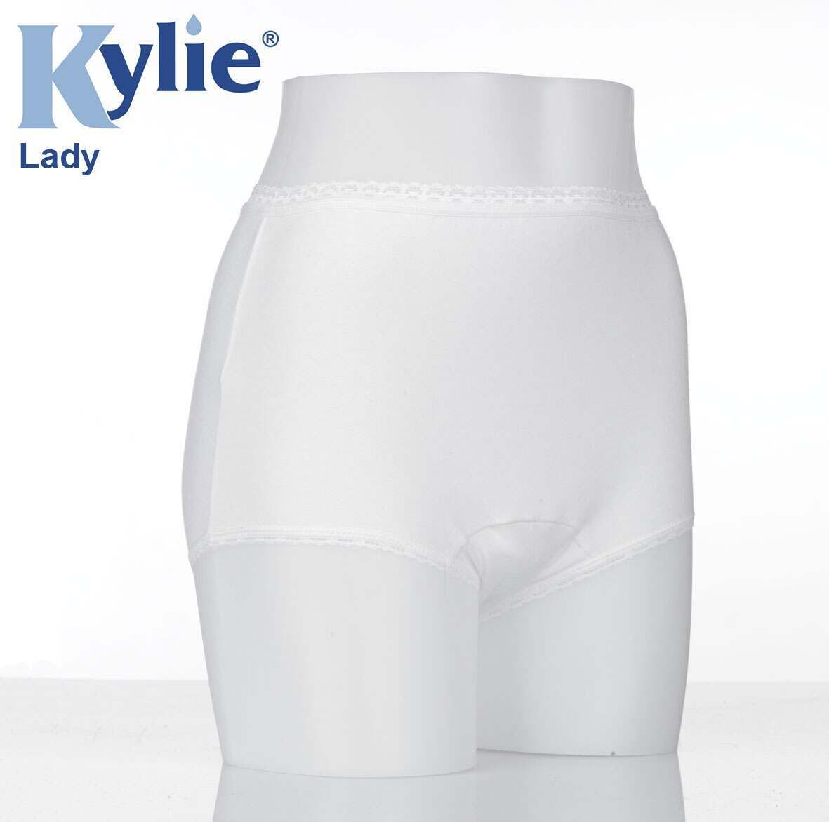 Black Kylie Lady Washable Incontinence Pants Small 