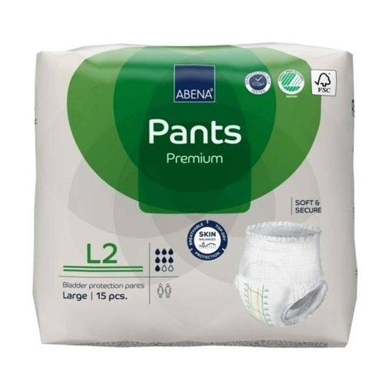 Abena Pants Premium L2 - Large - Pack of 15 