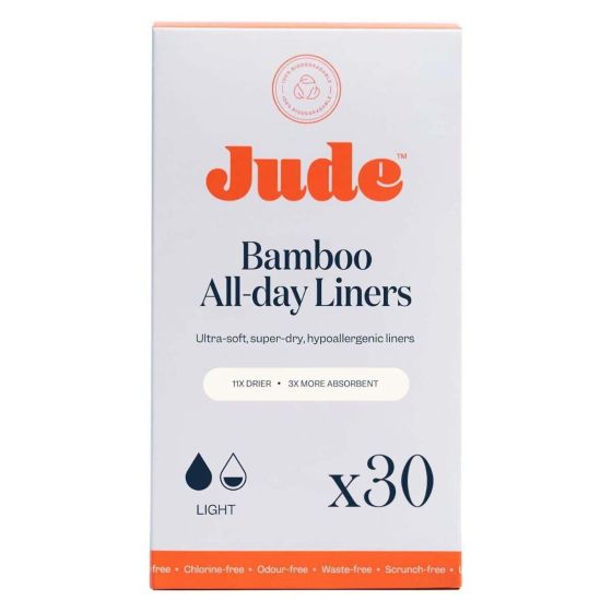 Jude Bamboo All-day Liners - Pack of 30 