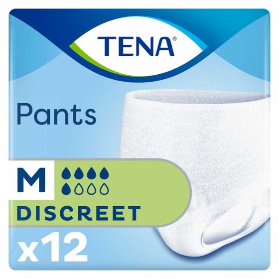 TENA Pants Discreet - Medium - Pack of 12 