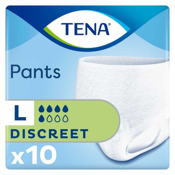 TENA Pants Discreet - Large - Pack of 10 
