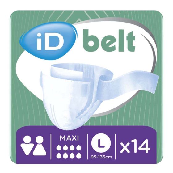 iD Expert Belt Maxi - Large (Cotton Feel) - Pack of 14 