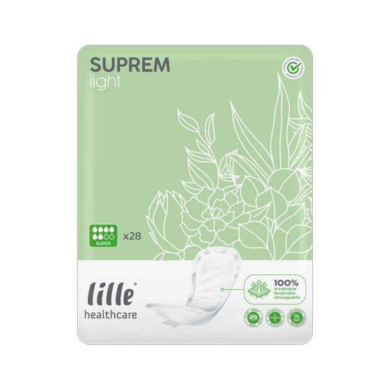 Lille Healthcare Suprem Light - Super - Case - 8 Packs of 28 