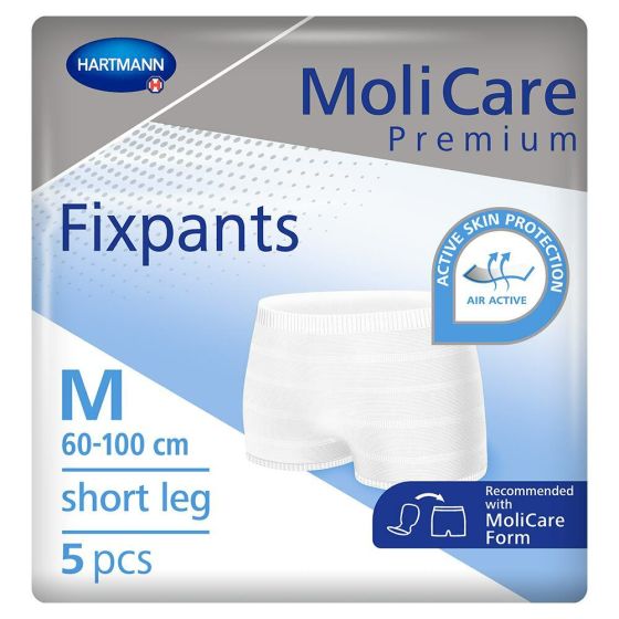 MoliCare Premium Fixpants - Short Leg - Medium - Pack of 5 