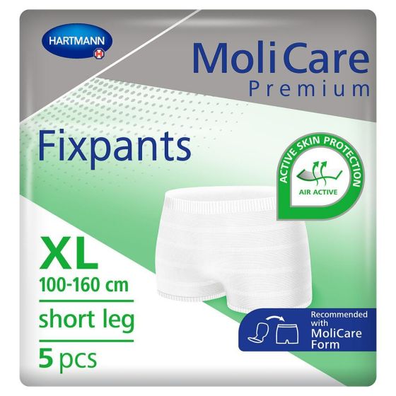 MoliCare Premium Fixpants - Short Leg - Extra Large - Pack of 5 