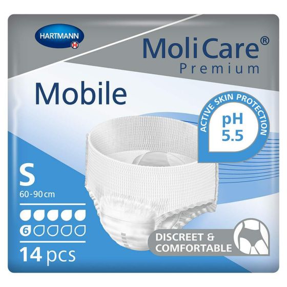 MoliCare Premium Mobile 6 - Small - Pack of 14 