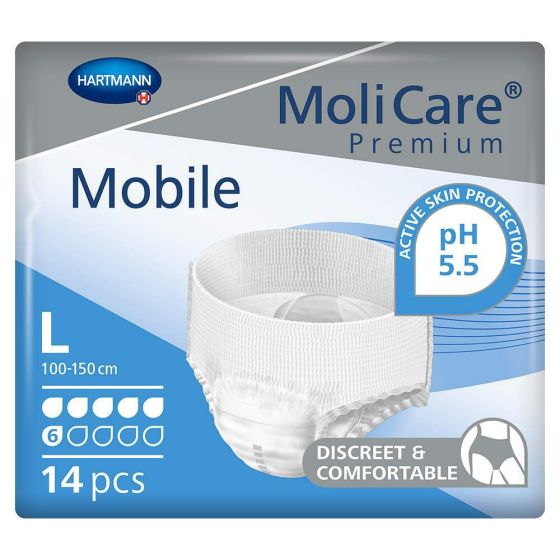 MoliCare Premium Mobile 6 - Large - Pack of 14 