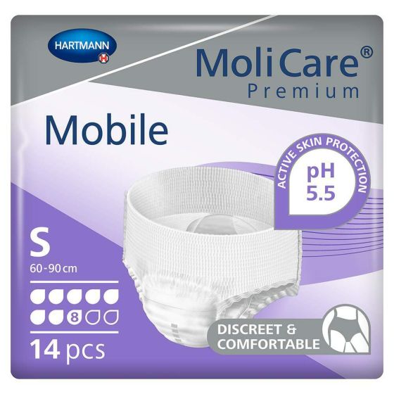 MoliCare Premium Mobile 8 - Small - Pack of 14 