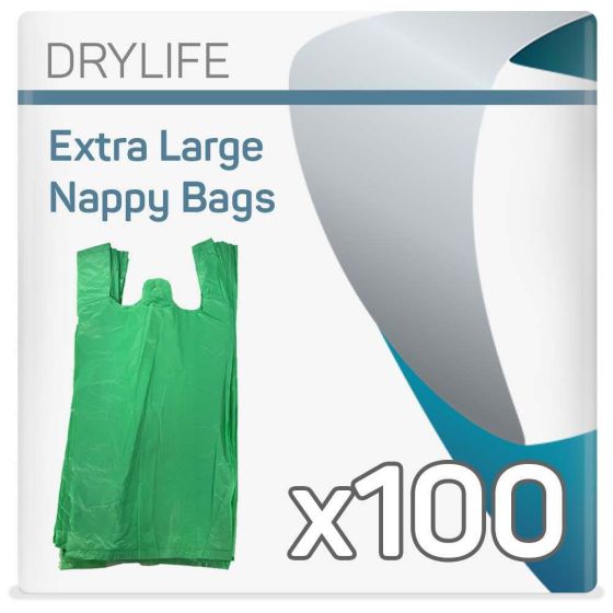 Drylife Scented Nappy Bags - Pack of 100 