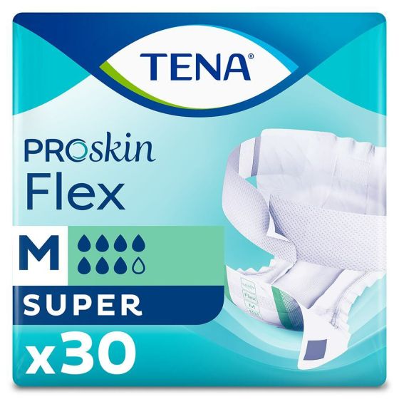 TENA ProSkin Flex Super - Medium - Pack of 30 