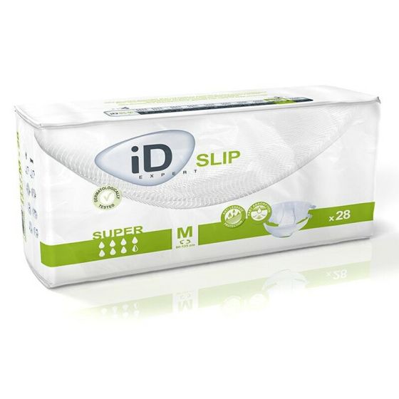iD Expert Slip Super - Medium (Breathable Sides) - Pack of 28 