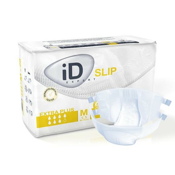 iD Expert Slip Extra Plus - Medium (Breathable Sides) - Pack of 28 