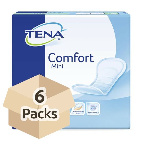 TENA Comfort Mini Super - Case - 6 Packs of 30 