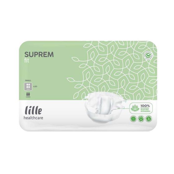 Lille Healthcare Suprem Fit Maxi - Small - Pack of 20 
