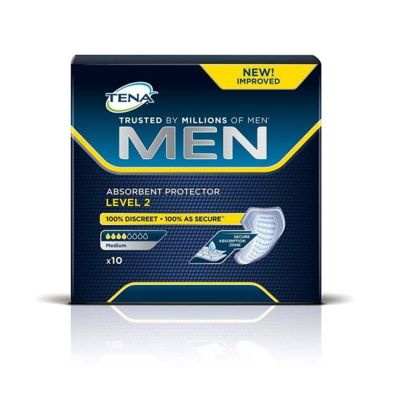 TENA Men Absorbent Protector - Level 2 - Pack of 10 