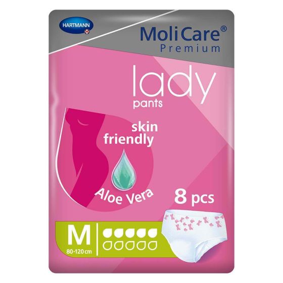 MoliCare Premium Lady Pants (5 Drops) - Medium - Pack of 8 