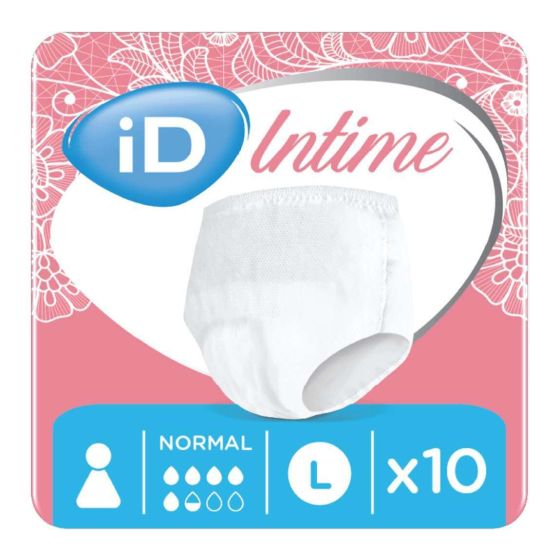 iD Intime Pants Normal - Large - Pack of 10 