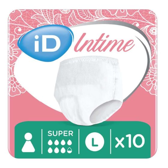 iD Intime Pants Super - Large - Pack of 10 