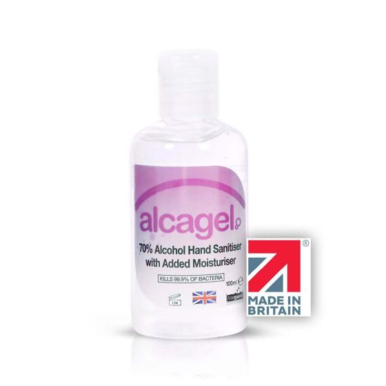 Vanguard Alcagel- 70% Alcohol Antibacterial Hand Sanitiser Gel - 100ml 