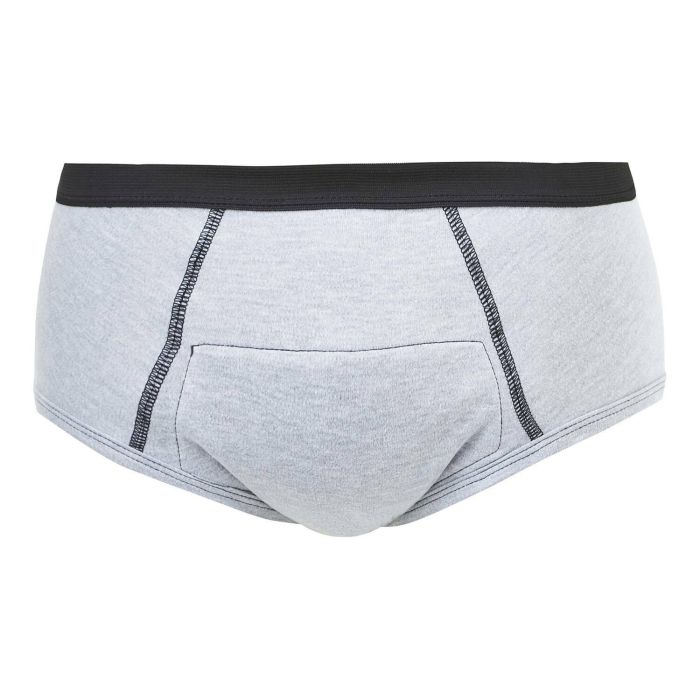 Drylife Male Washable Incontinence Pants - Grey - Large