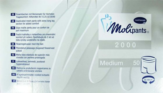 MoliPants Soft Fixpants - Long Leg - Medium - Pack of 50 