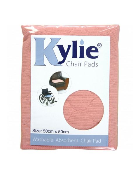 Kylie Washable Chair Pad (50cm x 50cm) - Pink 
