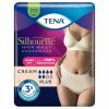 TENA Silhouette Pants - Plus - High Waist - Cream - Large - Case - 4 Packs of 8 