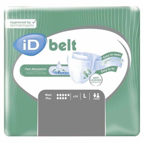 iD Belt Maxi Plus - Large - Pack of 14 