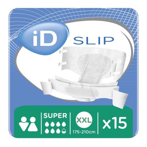 iD Slip Super - XX-Large (Cotton Feel) - Pack of 15 