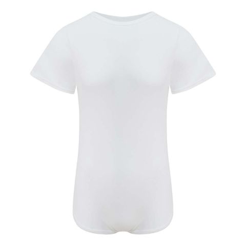 Drylife Short-Sleeved Bodysuit - White 
