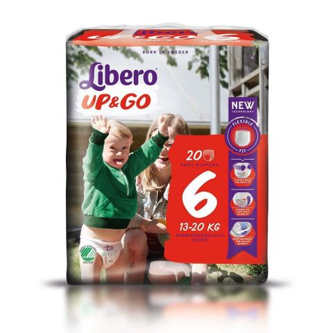 Libero UP&GO 6 (13-20kg) - Pack of 18 